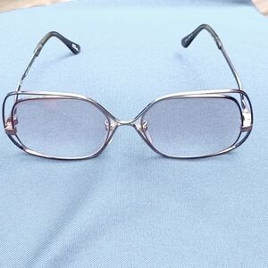 Rare Vintage Tura MOD 202 Glasses Rose Gold Authentic
